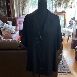 Banana Republic black  Button-Up Shirt